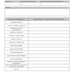 Product Specification sheet