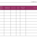 Chemical Sample Register