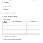 Inspection Procedure Template