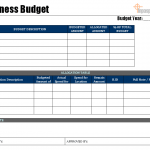 Business Budget