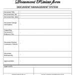 Document review form