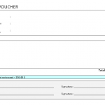 Petty Cash voucher