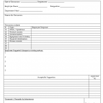 Employee discussion form