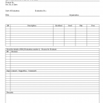 Evaluation form