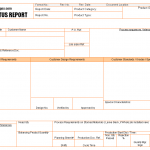 Product status report
