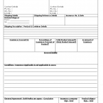 Product insurance liability form