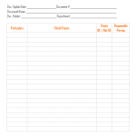 Document Revision Checklist