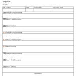 Job Risk Analysis Sheet