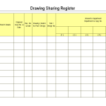 Drawing sharing register