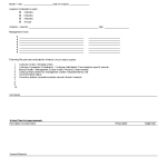 Management analysis record