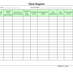 Stock register
