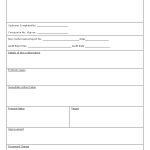 Corrective action report