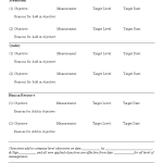 Company level objectives records update