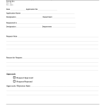 Amendment / supplement request