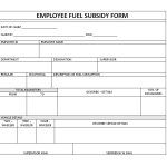 Fuel subsidy form