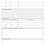 Monthly general manager report