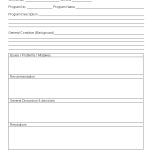 Program sheet