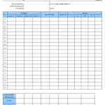 Material loading chart