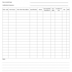 Raw material consumption register