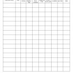 Vacation control sheet