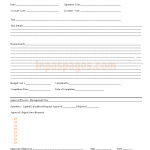 Capital expenditure approval form