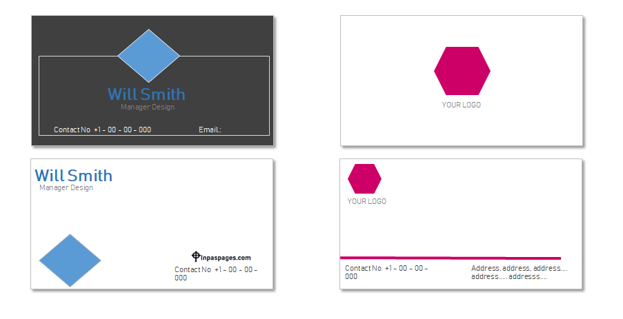 Business card design