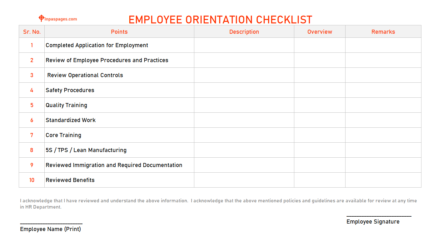 Employee orientation checklist template pdf, Employee orientation checklist template sample, new Employee orientation checklist, Employee orientation checklist format, Employee orientation checklist example, Employee orientation checklist sample, Employee orientation checklist pdf, new Employee orientation checklist templates