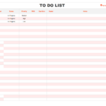 Excel To Do List format, Excel To Do List sample, Excel To Do List example, Excel To Do List Template excel