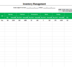 Excel Inventory management format, Excel Inventory management sample, Excel Inventory management example