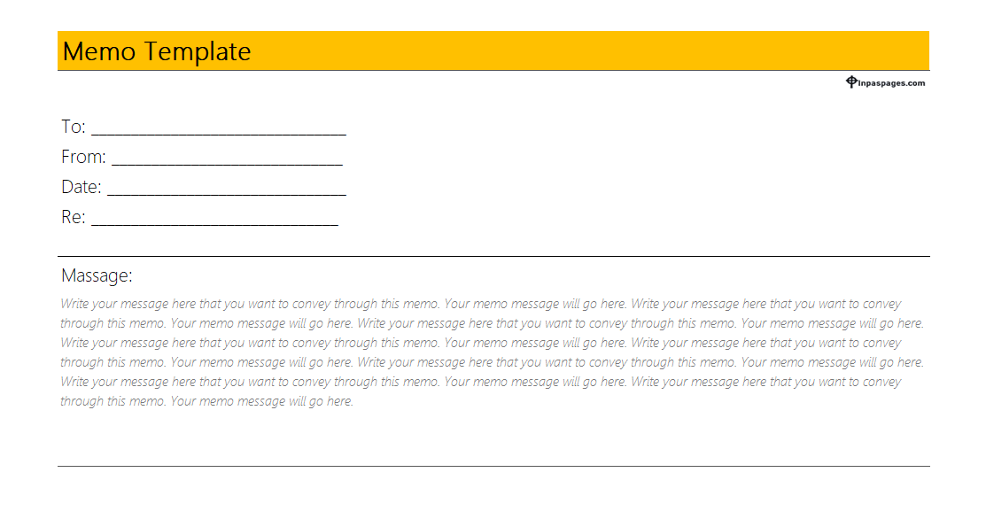 Memorandum of understanding template