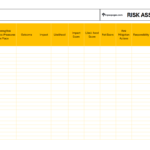 Safety risk assessment template